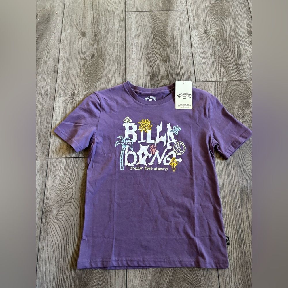 Billabong boys dusty grape graphic t shirt